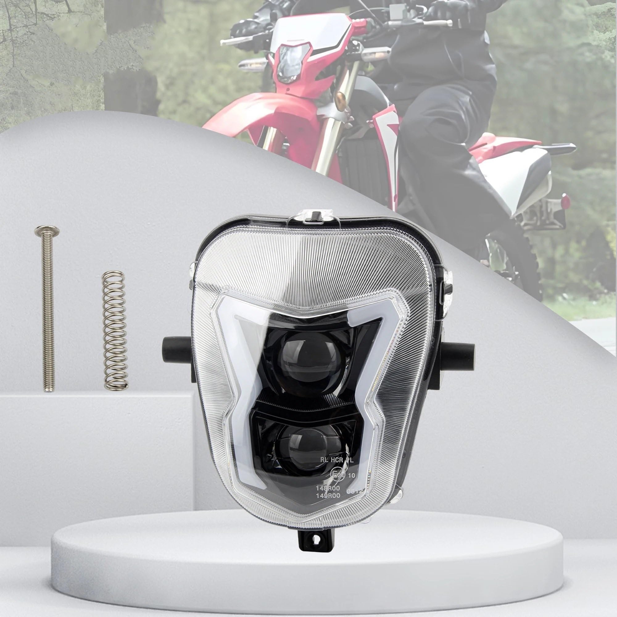 Dirt Bike Reflektor Do CRF 450L 2019-2024 450RL 2021-2023