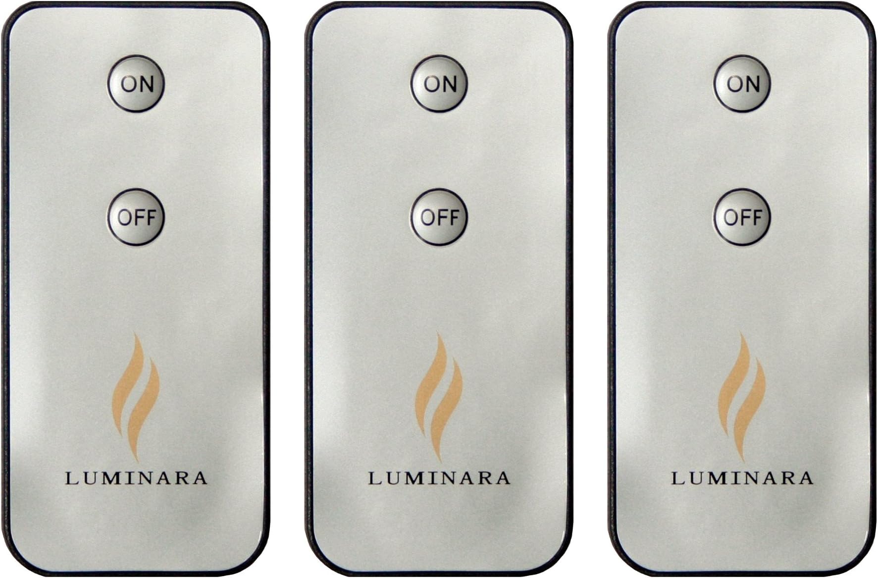 LuminaraLED Flameless Candle Remote Control (3-Pack)