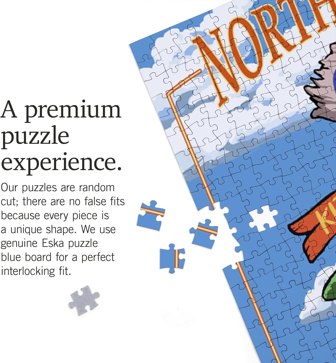 Outer Banks, North Carolina, Destination Signpost (1000 Piece Puzzle, Challenging Jigsaw Puzzle for Adults, Made in USA)