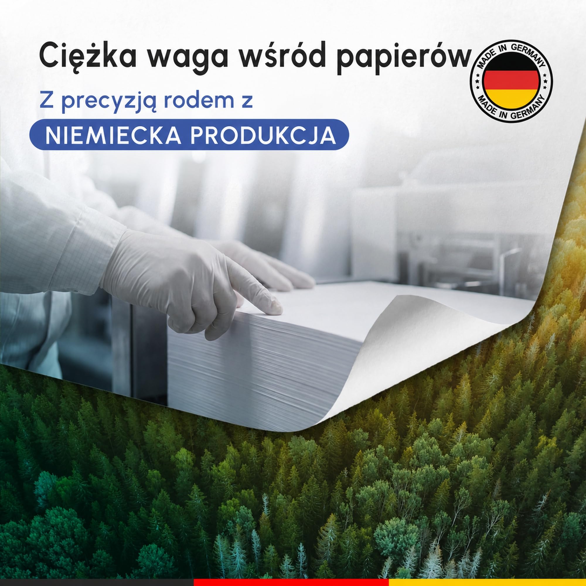 Papier Premium Matowy A3 200 g/m² 25 Arkuszy – Made in Germany
