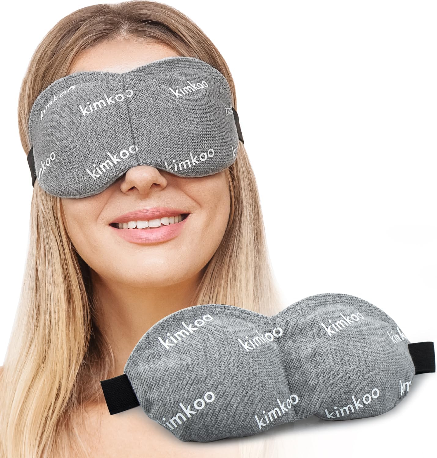 Heated Eye Mask, Microwave Eye Mask for Dry Eyes, Warm Eye Compress Moist Heat