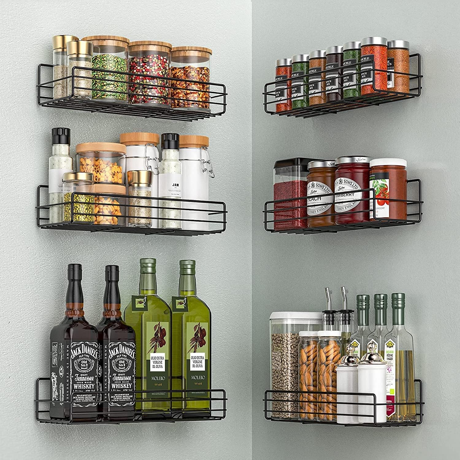 RevAShelf Steel Door/Wall Mount Spice Organizer Wire
