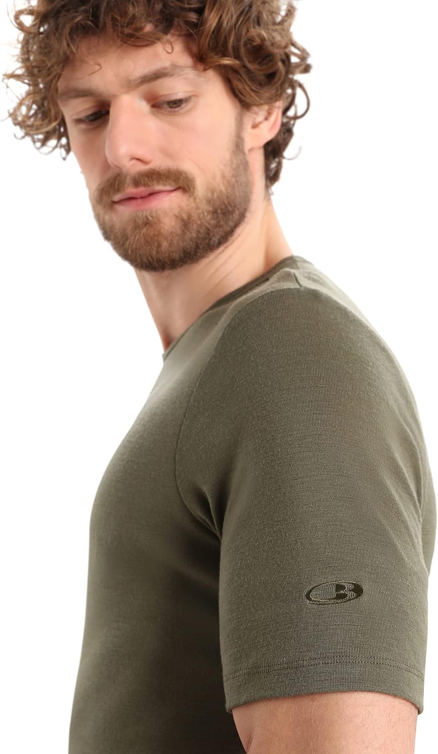 Icebreaker Merino Mens Standard 175 Everyday Short Sleeve Thermal Cold Weather Base Layer Crew T-Shirt - Image 5