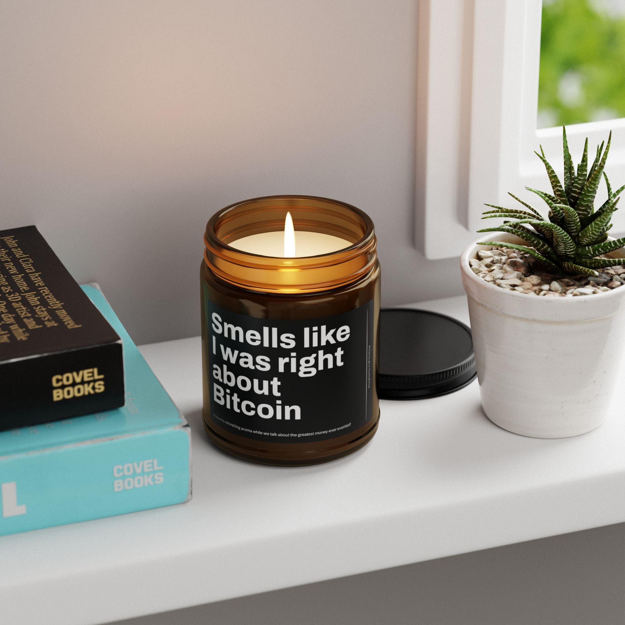 Amazon.com: Smells Like I Was Right About Bitcoin - Bitcoin Candle Smells  Like I Was Right About Bitcoin, Funny Bitcoin Candle, Crypto Gift Candle,  Gift For Trader, Bitcoin Merch, Cryptocurrency Gifts :
