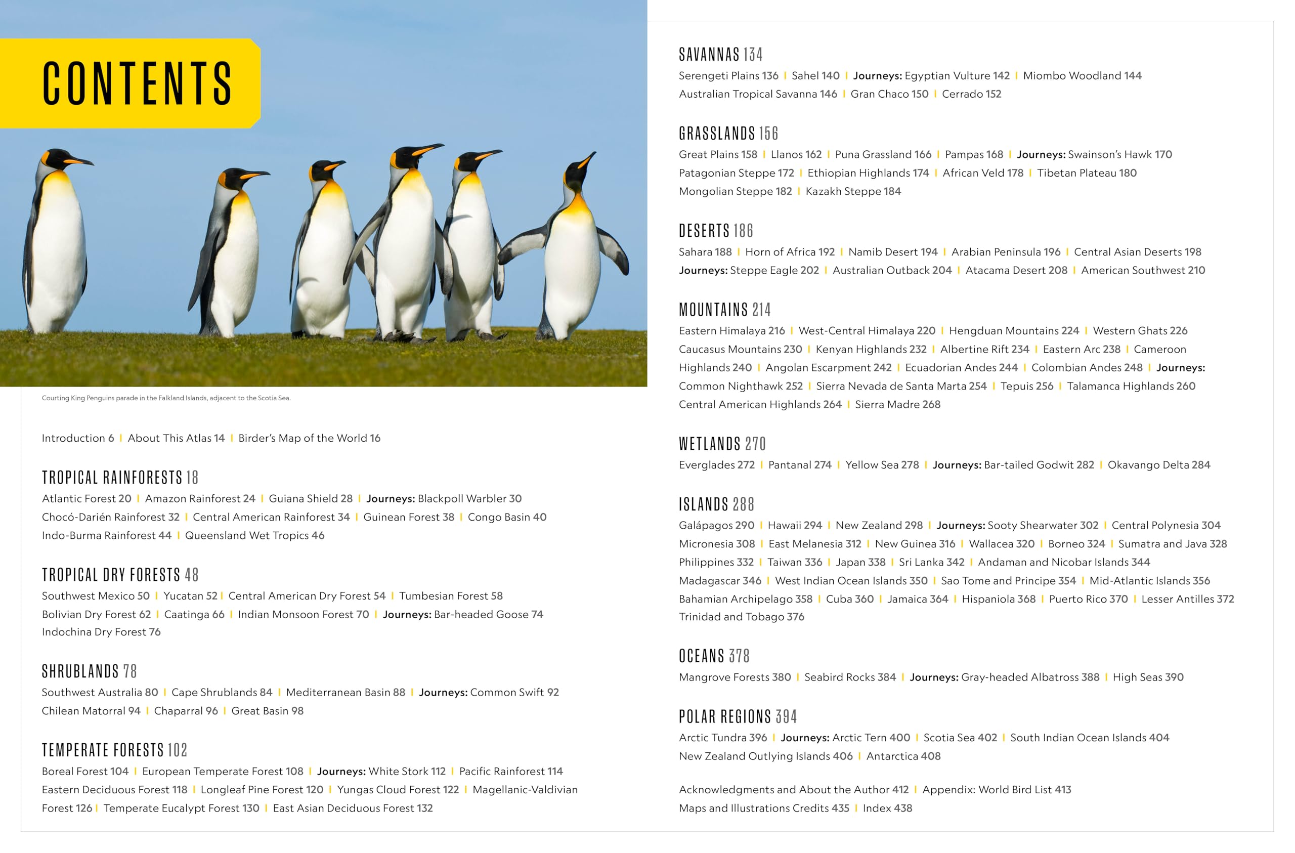 National Geographic Birder's Atlas of the World