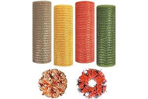4 Rolls Easter Mesh for Wreaths