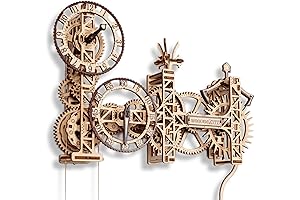 Wooden.City Steampunk Wooden Clock Kit v2