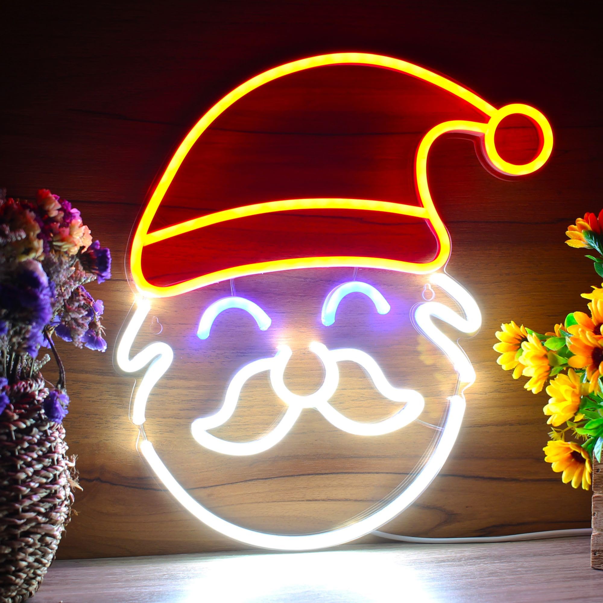 ADVPRO Muestra de neón de silicona LED de la flexión de Santa Claus ADVPRO Muestra de neón de silicona LED de la flexión de Santa Claus