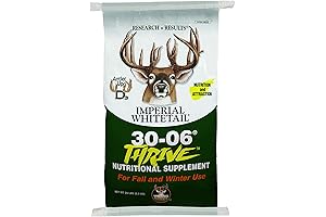 Whitetail Institute 30-06 Mineral and Vitamin Supplement for Deer Food Plots, Record...