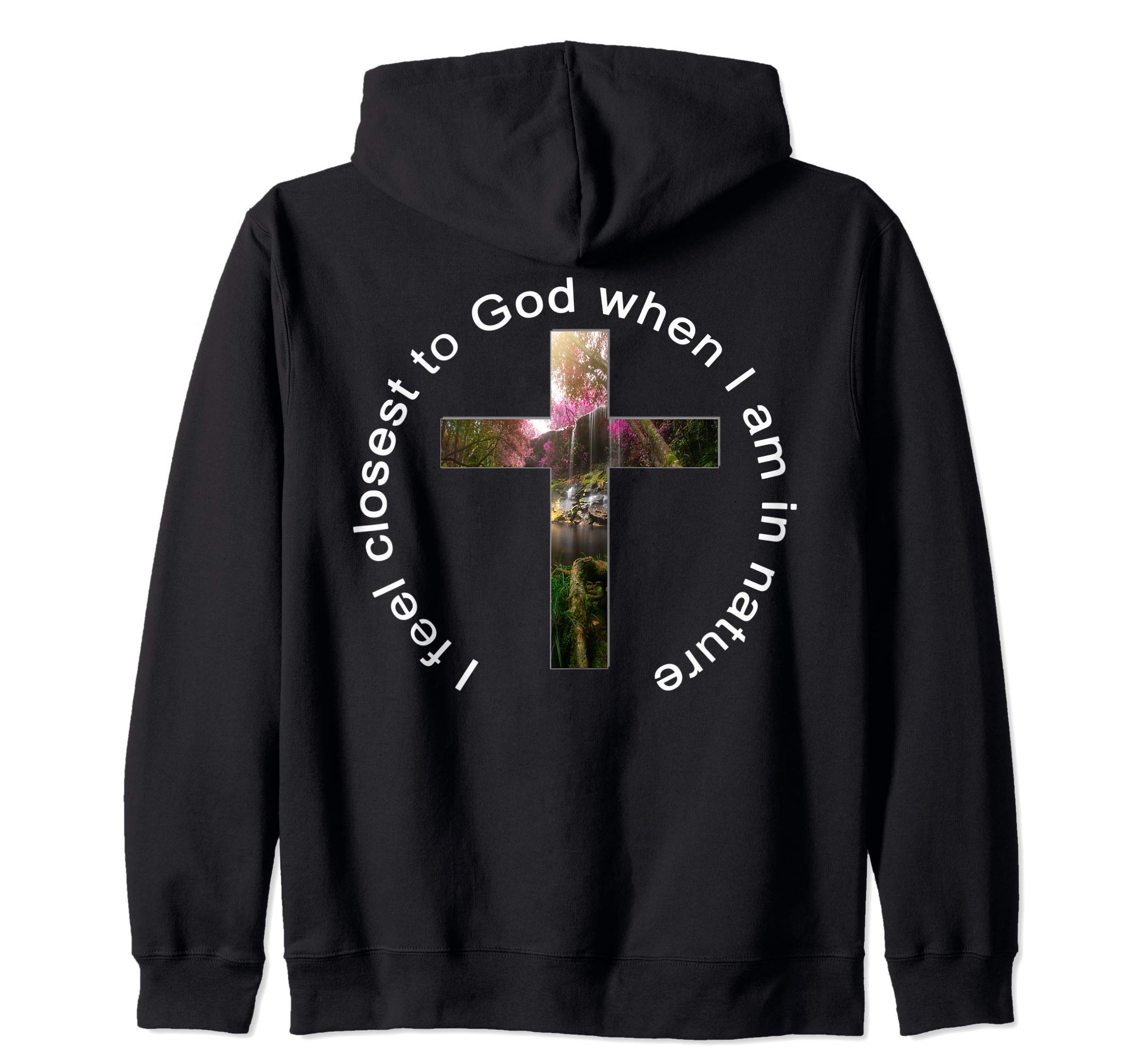 Nature Themed Graphic Gift Idea For Women, Men and Youth Zip Hoodie