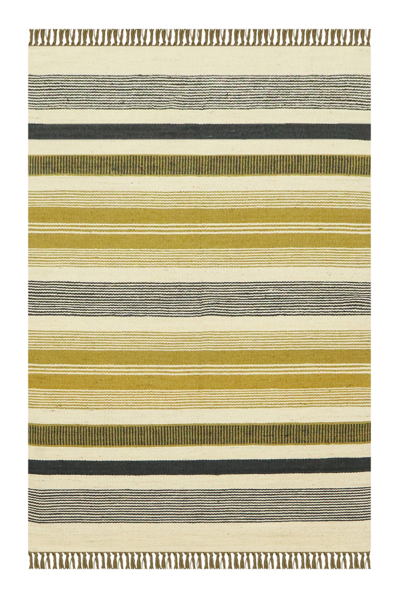 Tapis de couloir kilim épais en laine et jute tissé pour intérieur et extérieur