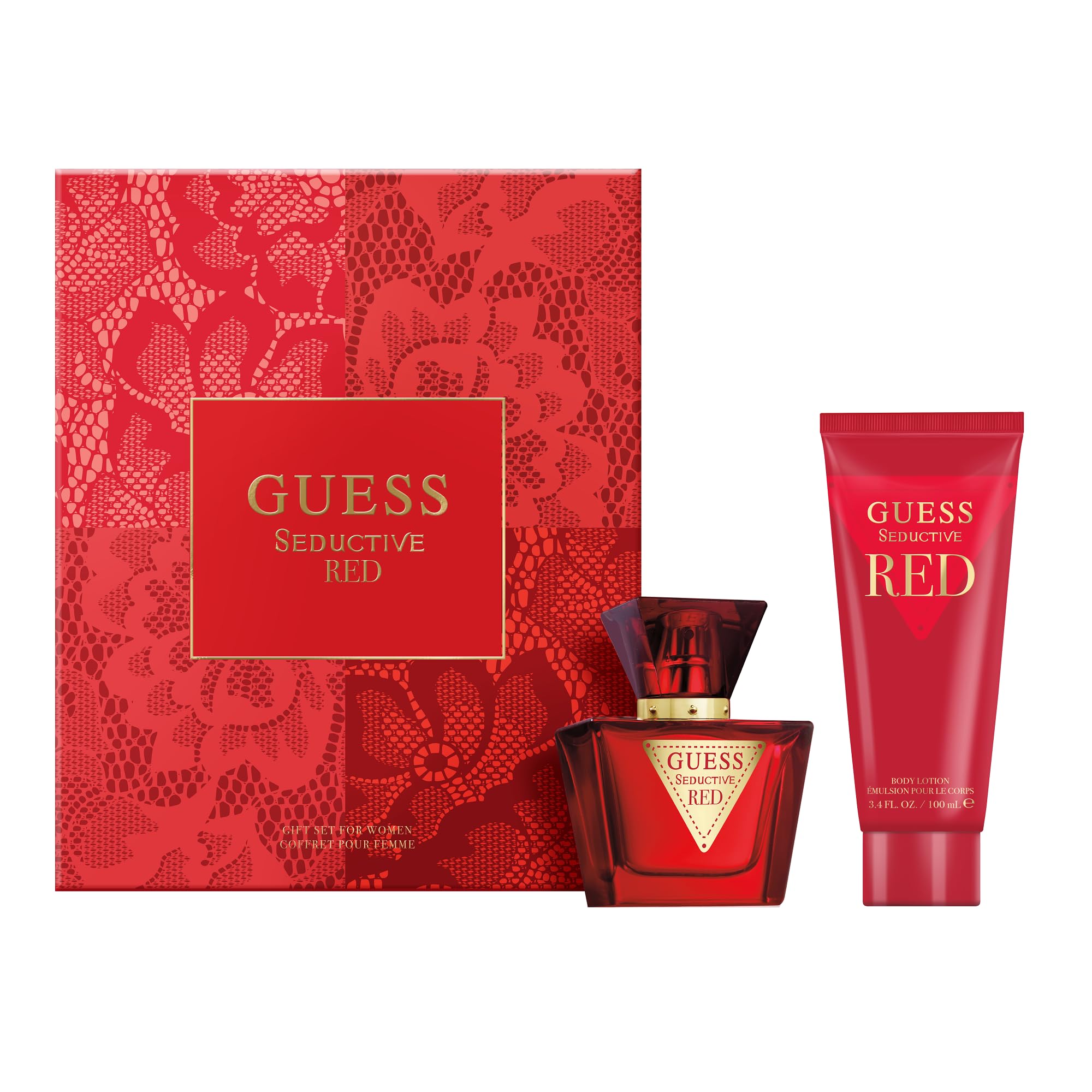 Guess Seductive Red Gift Set for Women (Eau de Toilette 30ml + Body Lotion 100ml)-image-19