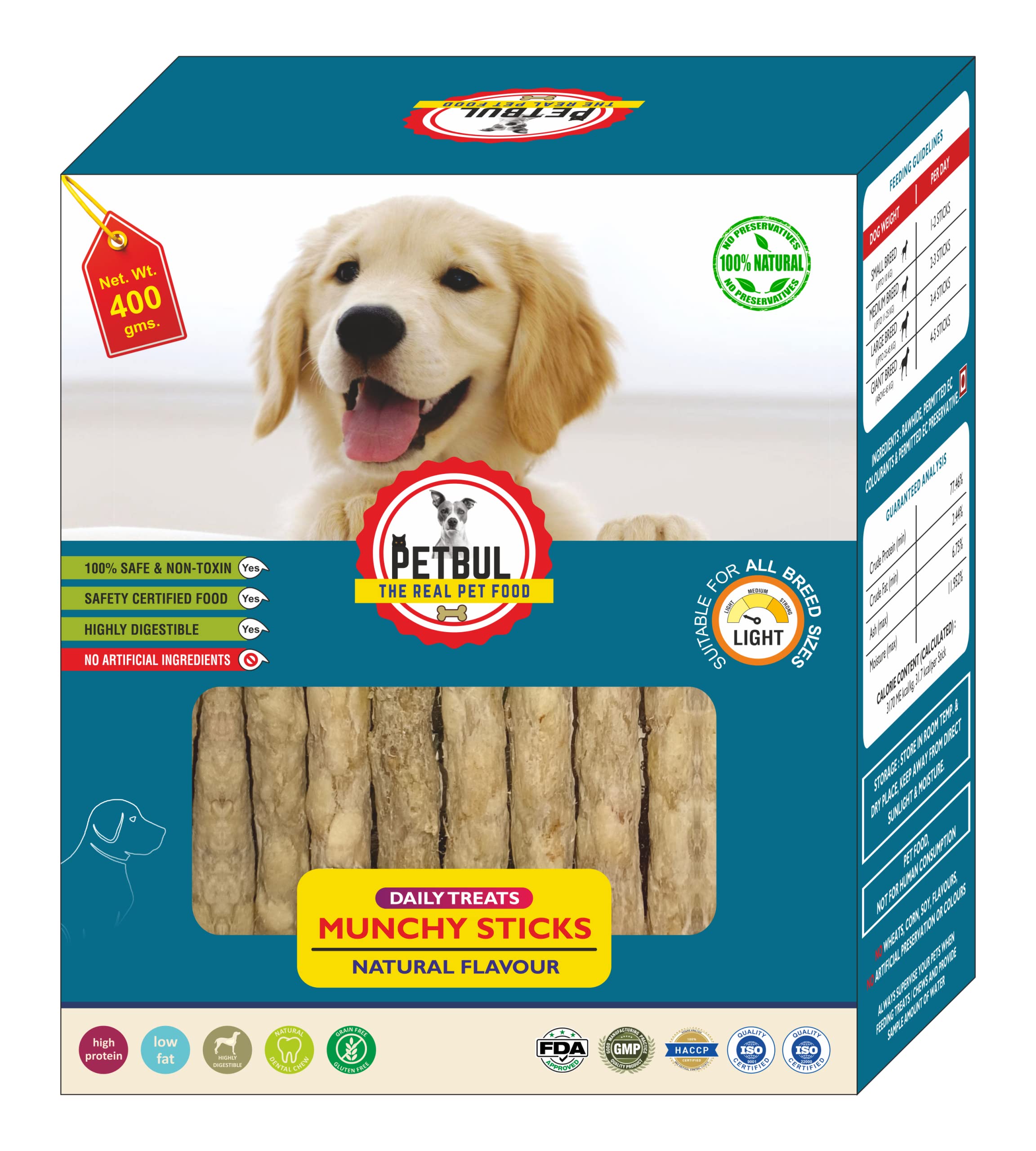 Petbul Munchy Sticks Natural (B0BLP3VC4J) Amazon Price History, Amazon Price Tracker