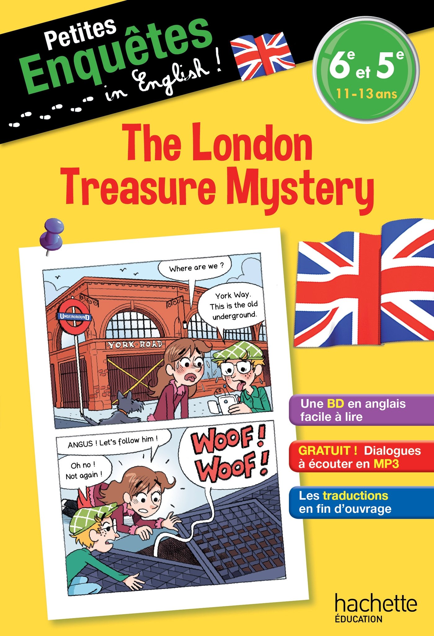 Buy Anglais 6e-5e the london treasure mystery — BookShops.in