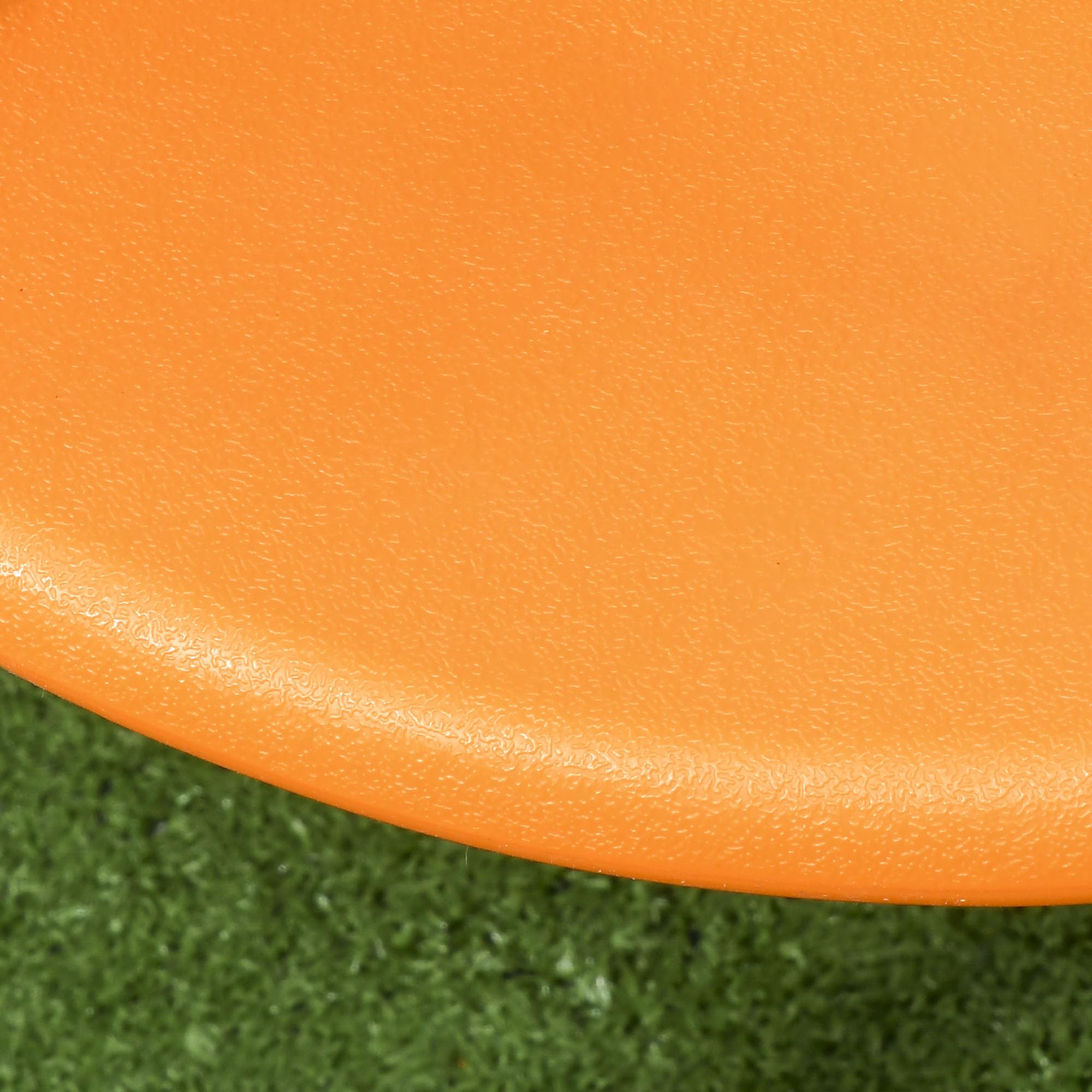 Outsunny Altalena da Giardino con Seggiolino e Picchetti, in Acciaio per Bambini 3-8 Anni, 163x145x181cm, Blu e Arancione
