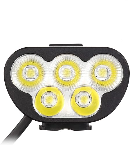 Miniatura 2 de Magicshine Monteer 5000S - Faro delantero para bicicleta de montaña, 5000 lúmenes de salida máxima verificada. Foco de luz de inundación de 3200