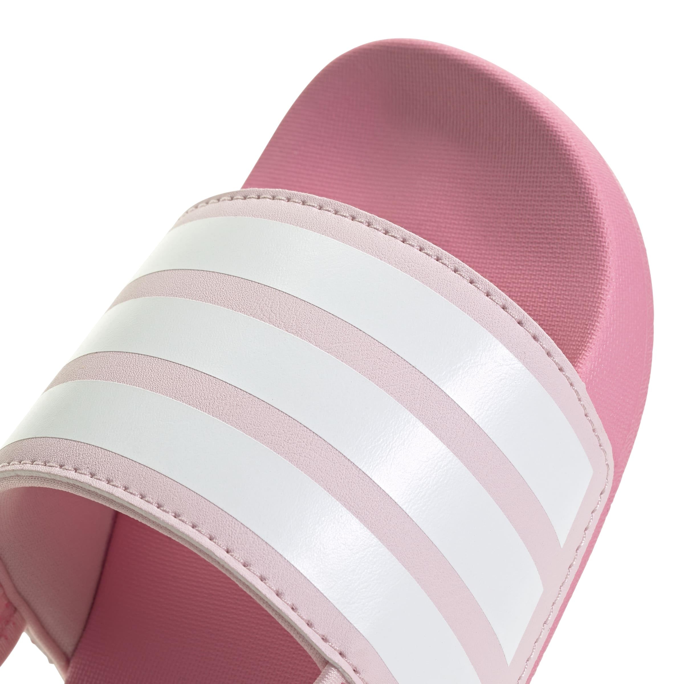 adidas Unisex niños ADILETTE ESTRAP SLIDES CHILDREN, Clear Pink/Cloud White/Bliss Pink, 34 EU