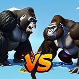 Gorilla Monster Run - Wild Fight Running Game
