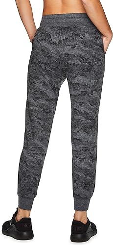 Miniatura 5 de RBX Active - Pantalones deportivos para mujer, talla grande, para entrenamiento, yoga, pantalones deportivos