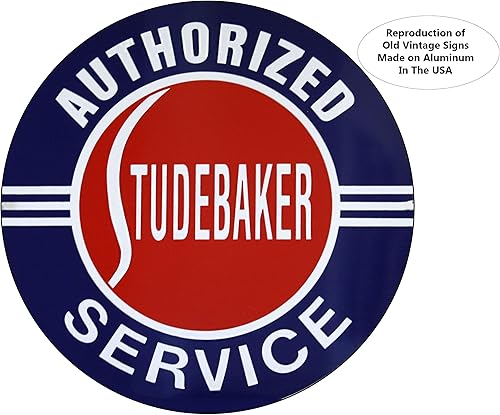 Miniatura 6 de Letrero de gas vintage de reproducción de letreros de metal vintage, letrero de lata de metal redondo para garaje y hogar de 8 pulgadas de diámetro