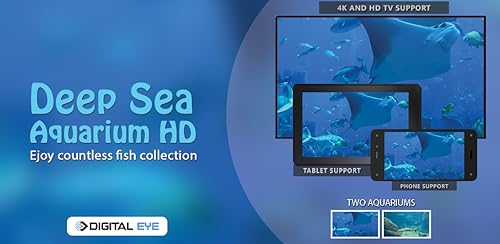 Free deep sea aquarium HD - aproveite o aquário subaquático em sua HDR 4K TV, 8K TV e dispositivos d