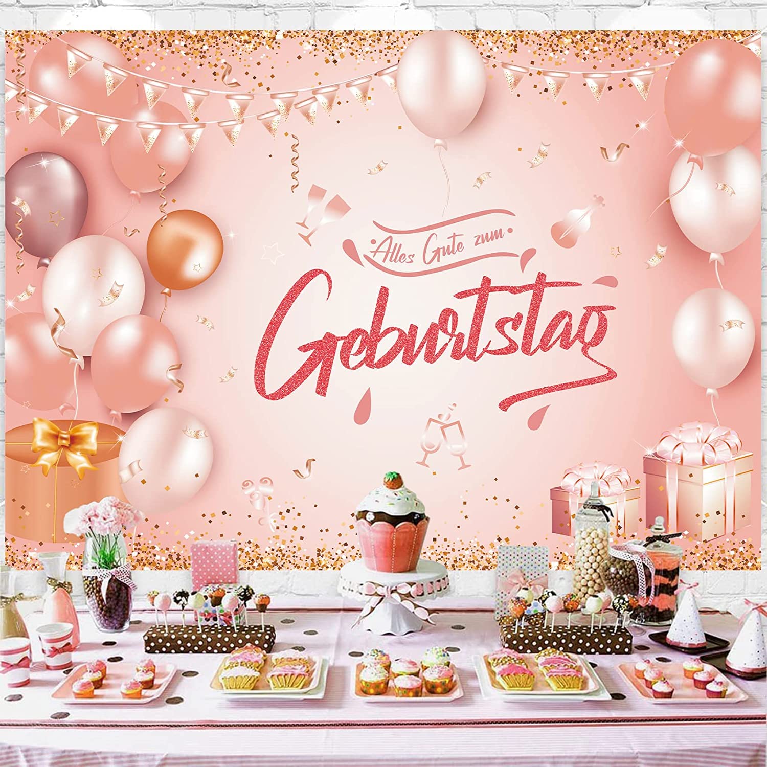 Striscione Buon Compleanno Festoni Compleanno Bambina Addobbi