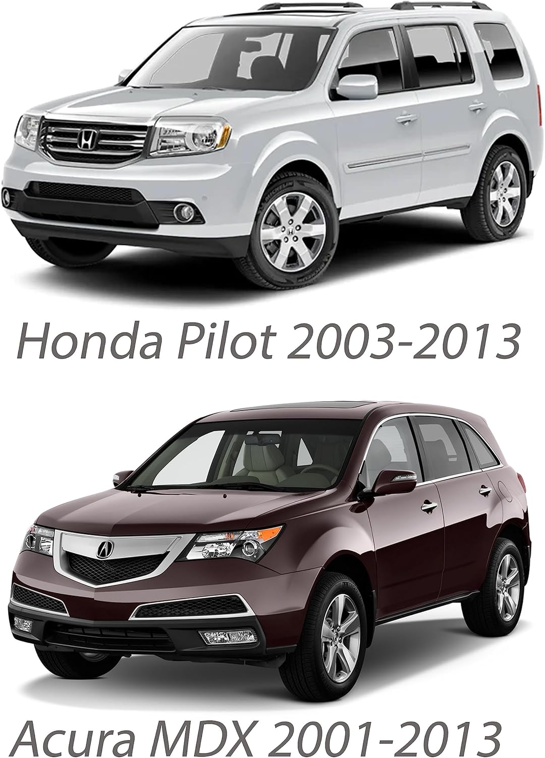 4PC Front Sway Bar Links + Front Bushings FITS 2001-2013 Acura MDX / 2003-2013 Honda Pilot K90349