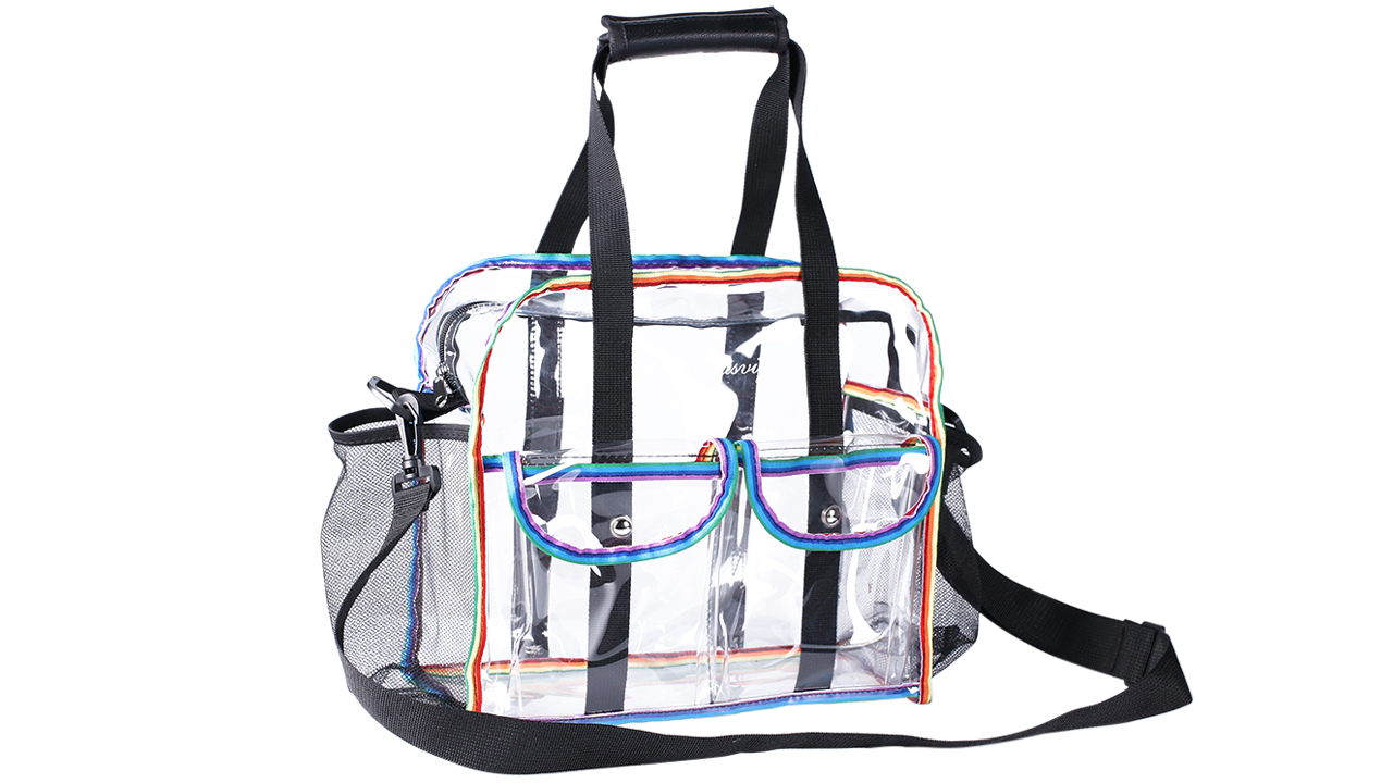 a transparent bag