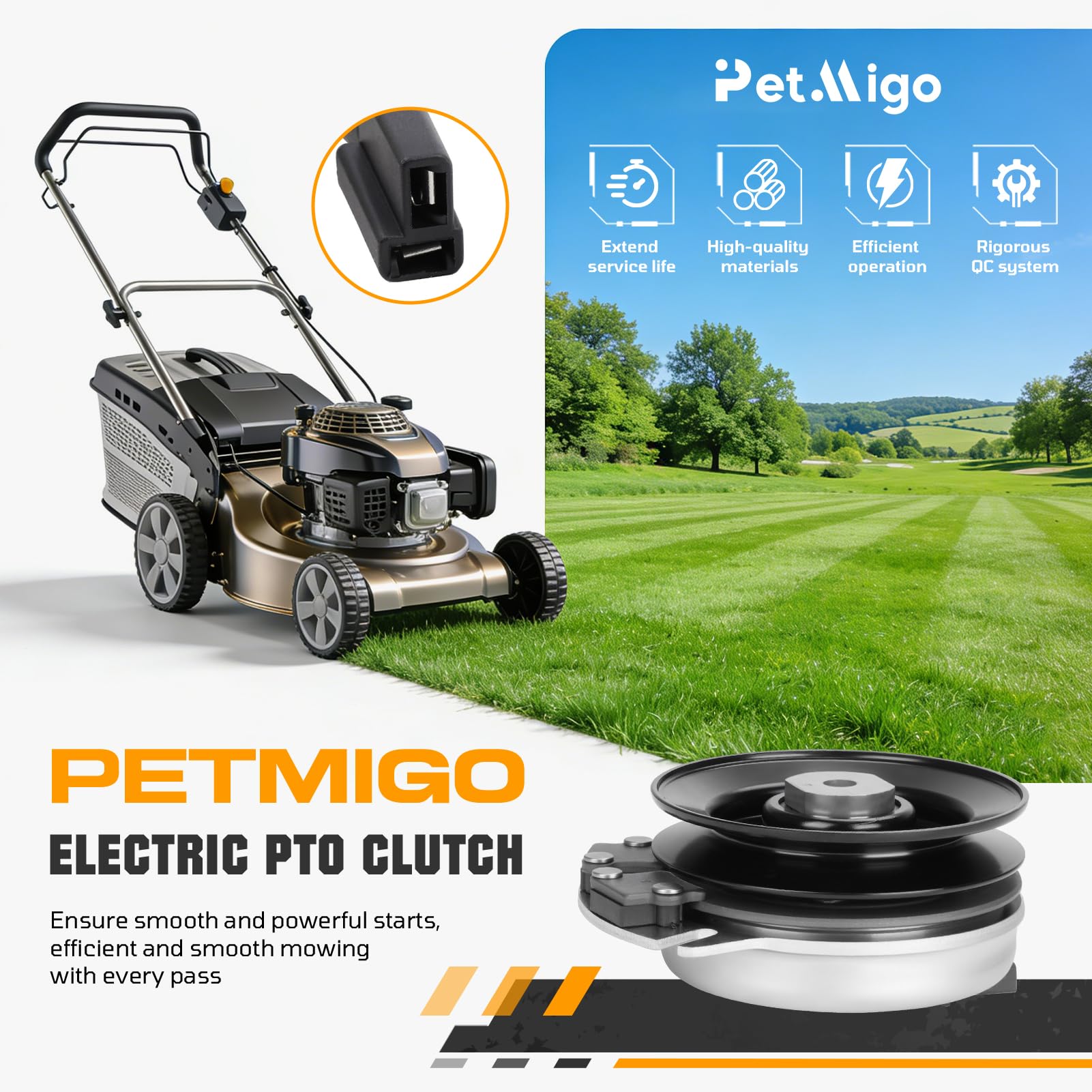 Lawn Mower Electric Clutch