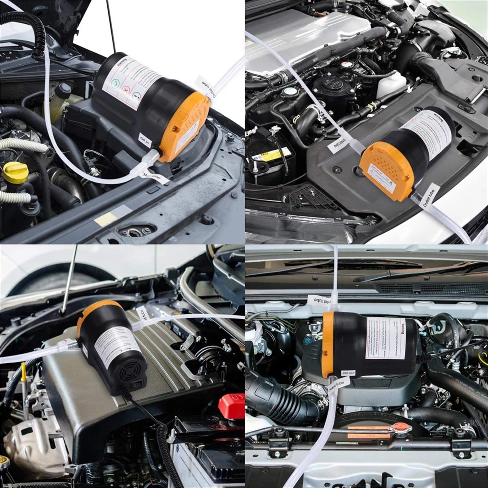 Pompes à huile moteur Pompe à huile de voiture, moteur électrique, extracteur de fluide Diesel, aspiration de transfert de carburant
