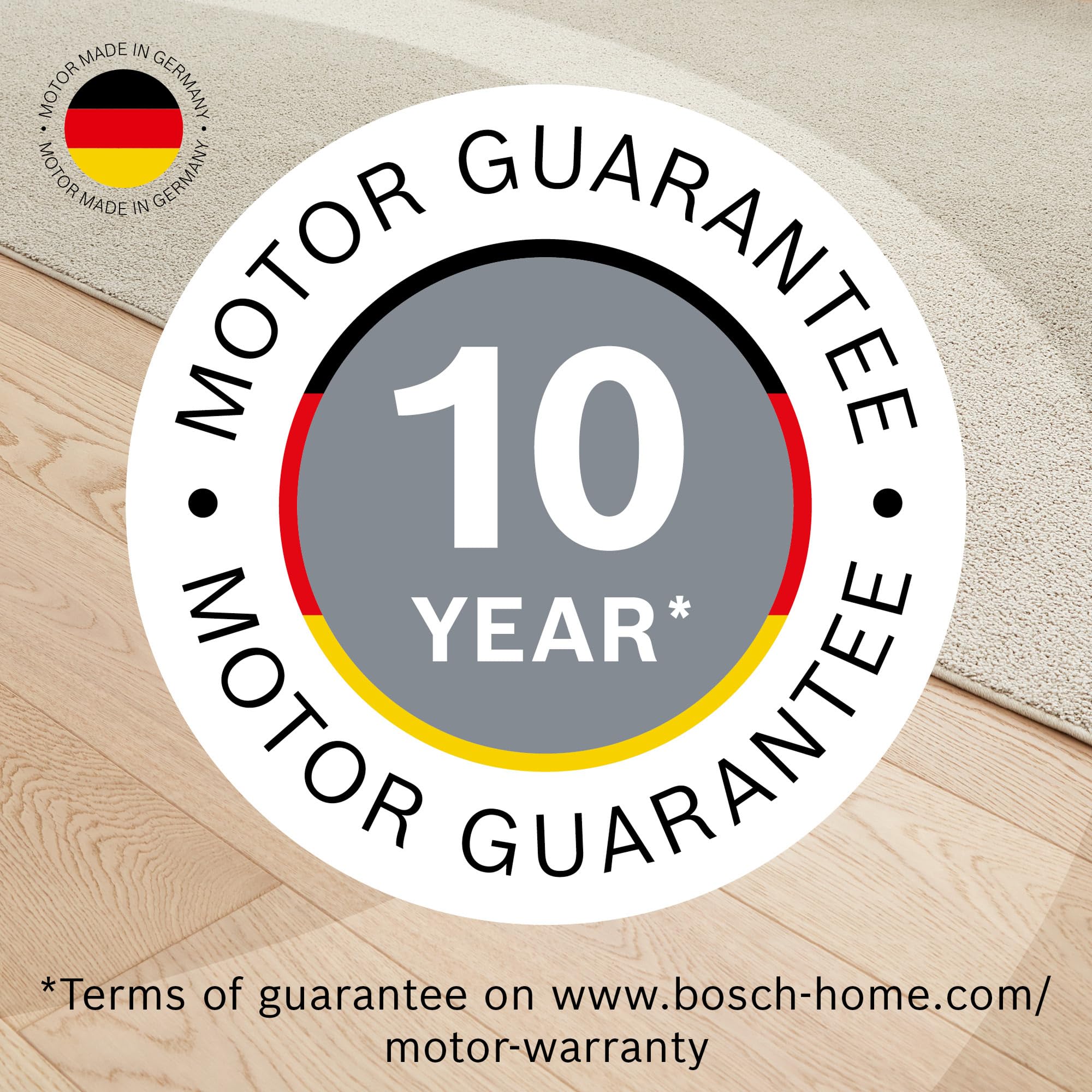 Bosch, Unlimited BCS611AM Series 6, odkurzacz bezprzewodowy, wysoka moc ssania, długi czas pracy, lekka konstrukcja, wydajny silnik, wyprodukowano w Niemczech, biały