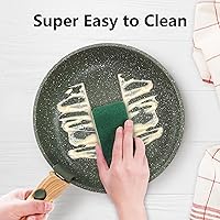 Vista 4 de 10 Pcs Pots and Pans Set Non Stick, Nonstick Kitchen Cookware Sets Detachable Handle, Induction Pots and Pans Set with Removable Handle, RV Cookware