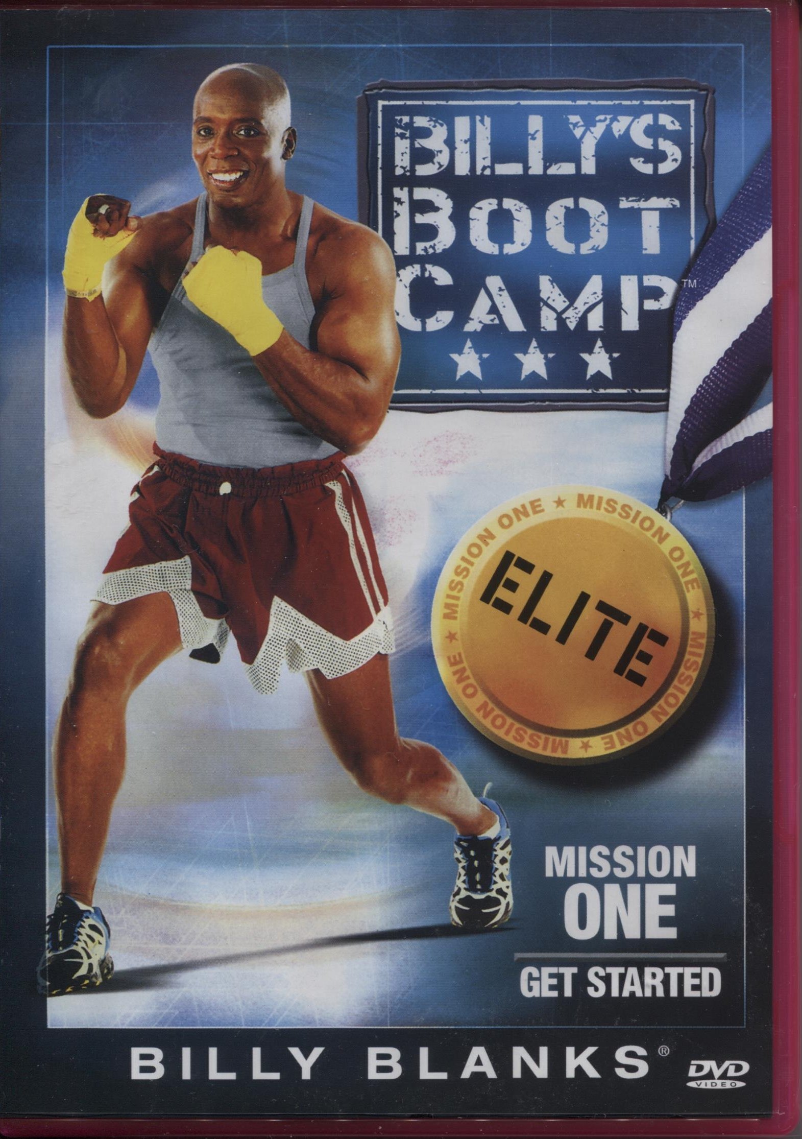 Bootcamp Elite Mission One DVD para entrenar en casa con la guia de Reino Unido