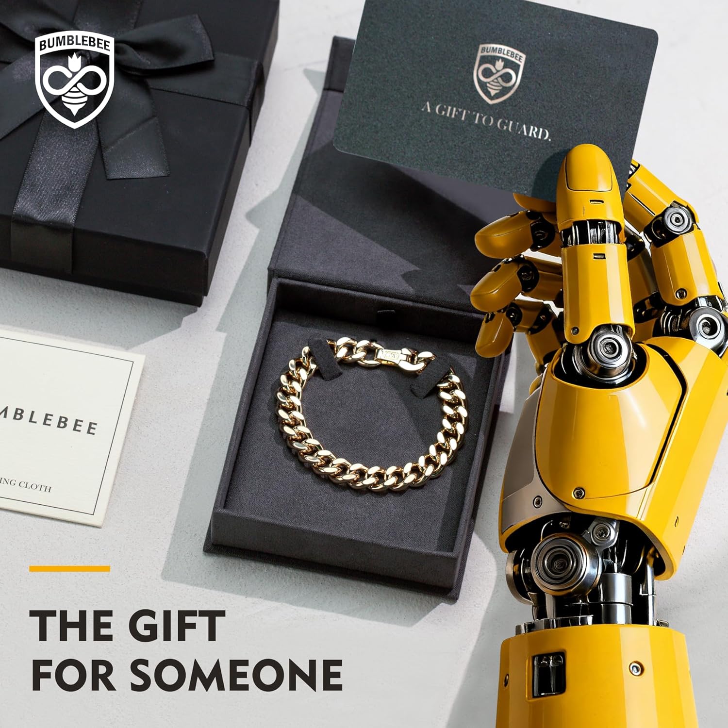 BUMBLEBEE Handcrafted 12mm Miami Cuban Link Bracelet for Men and Women, 14K Gold Plated, Chunky Cuban Chain, Hypoallergenic, Hip Hop Streetwear Jewelry Gift Valentine's Birthday, 7–8 Inch - Image 6