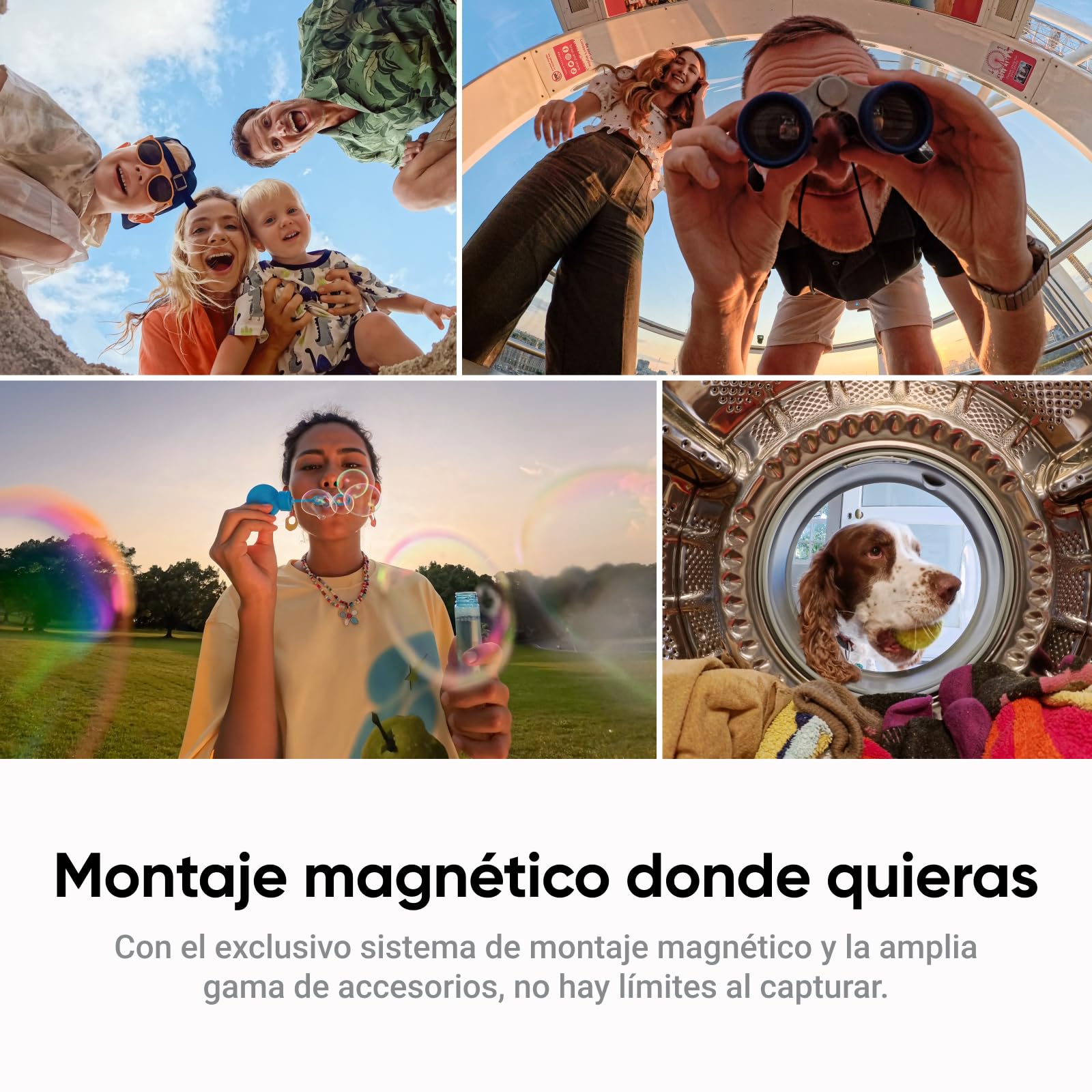 Insta360 GO Ultra Paquete de Ciclismo Negro Medianoche- Pequeña cámara 4K Manos Libres, Ligera y Portable, Excelencia con Poca luz, Montaje polivalente, FlowState, 200 min de batería, Bici