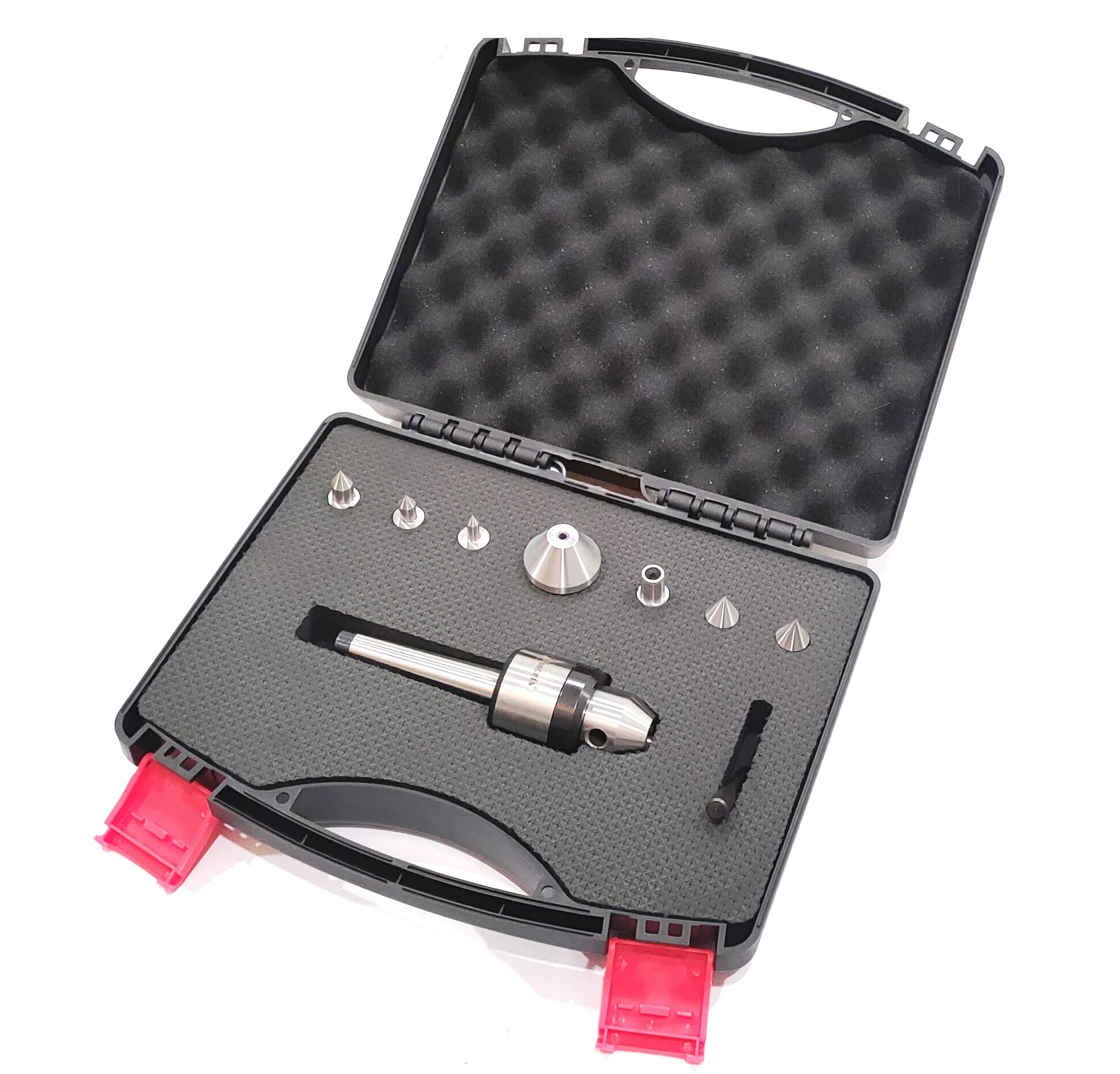 AD INTERNATIONALRun Out Under 10 Micron Multi Point Bullet Live revolving Center for Conventional Lathe Machine Tools ((MT2))