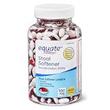 Equate Stool Softener 100 mg, 400 Softgels - Docusate Sodium