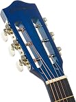 Ashthorpe 30-inch Guitare acoustique pour enfants (Blue), kit de démarrage pour débutants avec sac à gigs, cordes supplémentaires, bracelets, picts et leçons