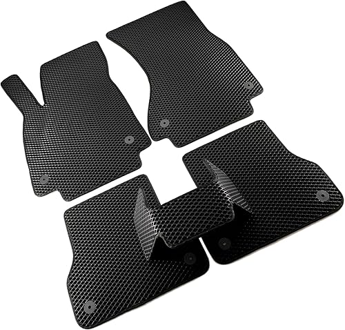 Alfombrillas de automóvil de ajuste personalizado para todo tipo de clima para Audi E-Tron Q8 E-Tron (SUV, Sportback) 2019-2024 - Durabilidad y