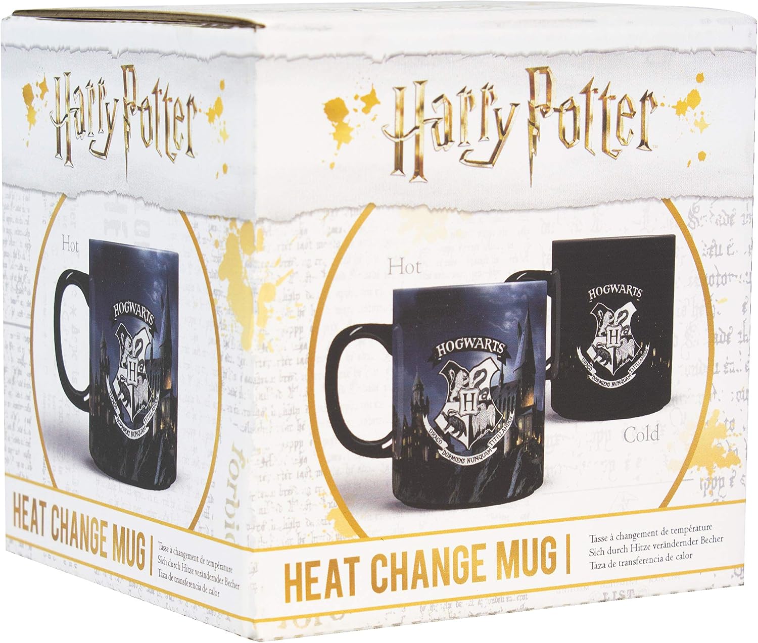 Paladone Hogwarts Heat Change Mug, Ceramic, Multi-Colour, 8 x 12 x 10 cm