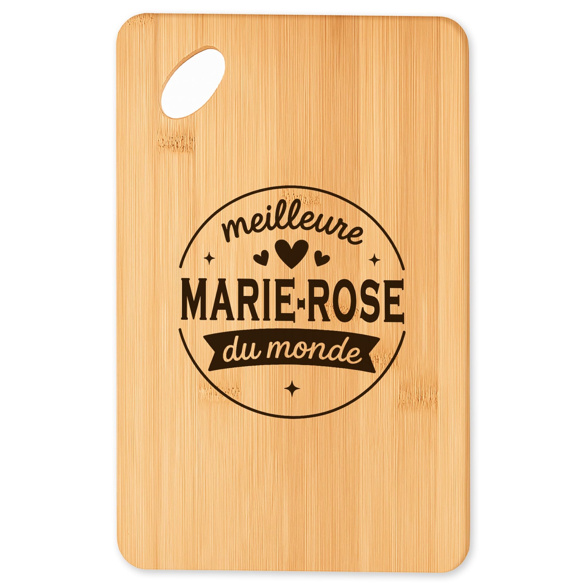 Planche à découper en bambou pour vos soirées apéro et barbecues conviviaux en terrasse
