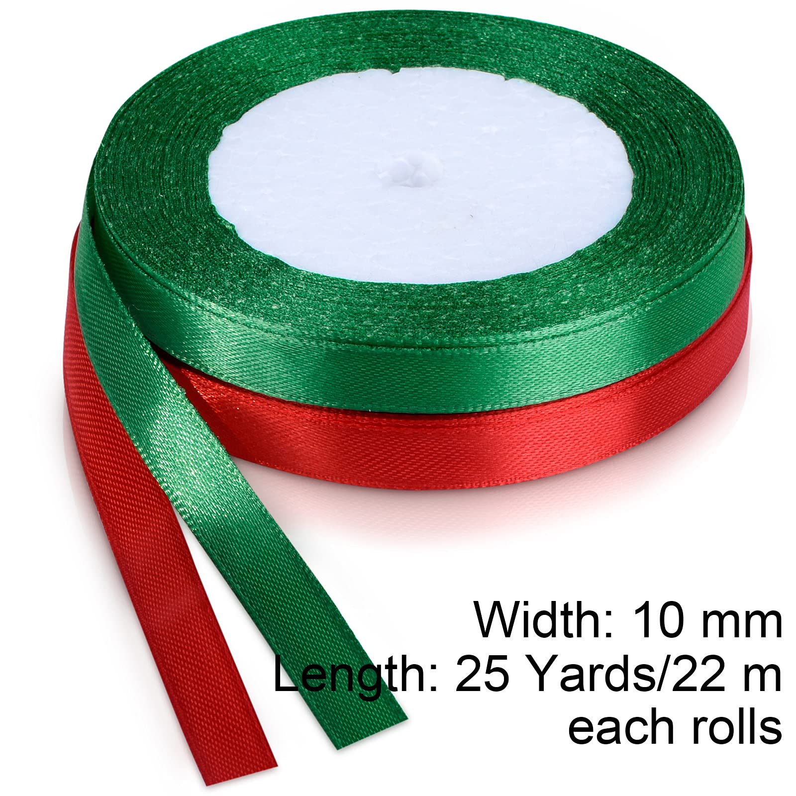 Kraft pocketfold trouwkaart met groen lint en label - Trouwen
