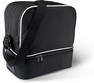 KiMood Boule-Tasche. Für 6 Kugeln, Schwarz,L