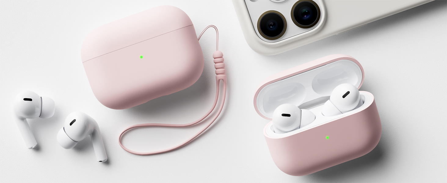 Amazon.com: ORNARTO Compatible with AirPods Pro 2 Case 2022