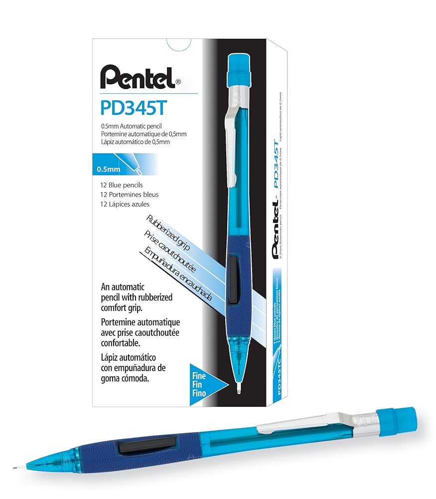 Pentel テクニカシャープペンシル0.5mm 12本入り Amazon.co.jp: Techniclick シャープペンシル 0.5mm 0.02インチ