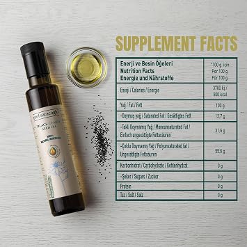 Prof Saracoglu Cold Press Black Cumin Oil 250ml