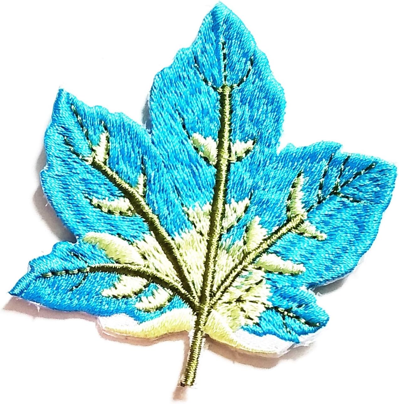 Nipitshop Patches Leaves Beautiful Cherry Blossom Cartoon Kids Patch Embroidered Iron On Patch for Clothes Backpacks T-Shirt Jeans Skirt Vests Scarf Hat Bag