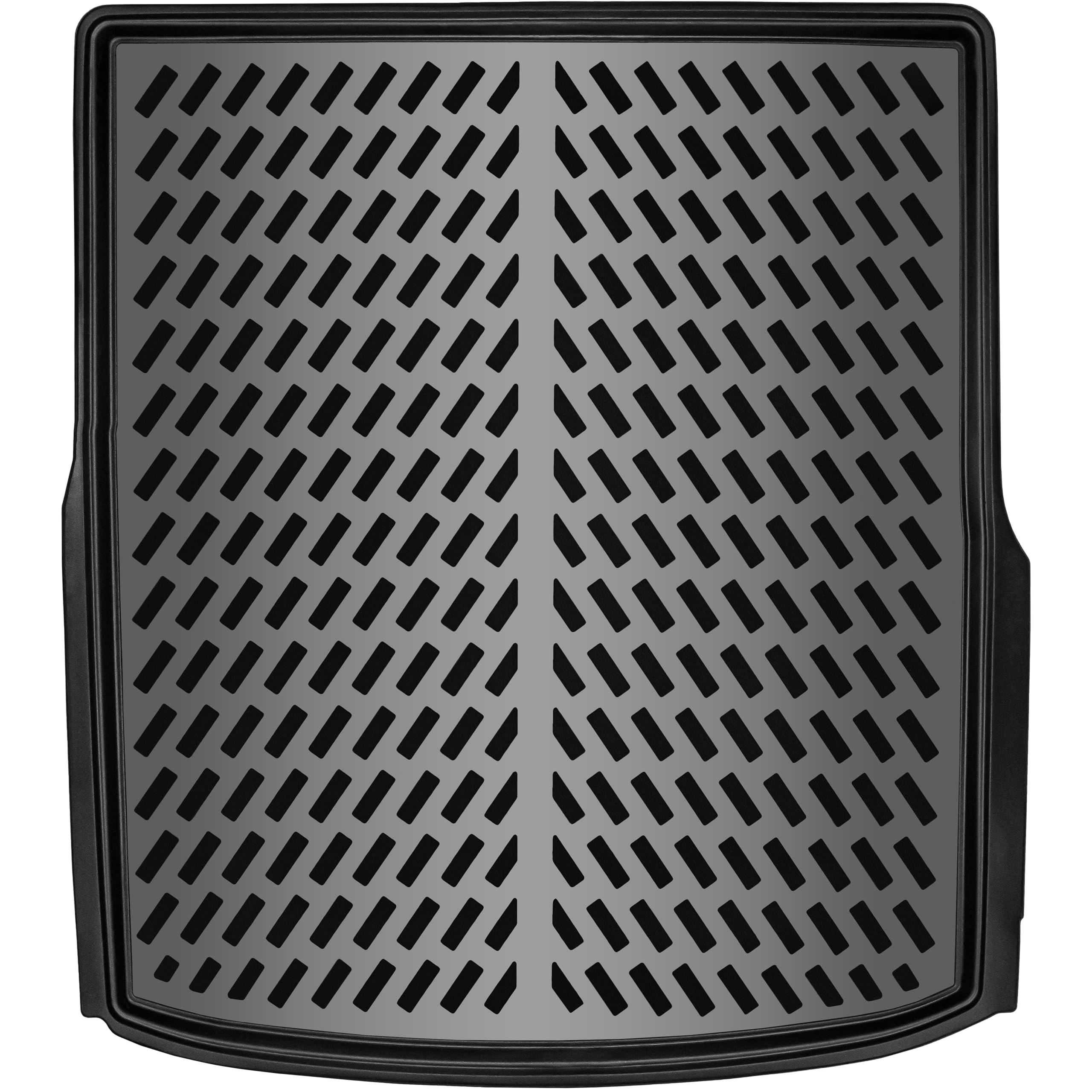 ELMASLINE 3D Vasca Auto Baule per VW Passat B8 2014-2024 Variant/Station wagon | Vasca per il bagagliaio | Bordo extra Alto