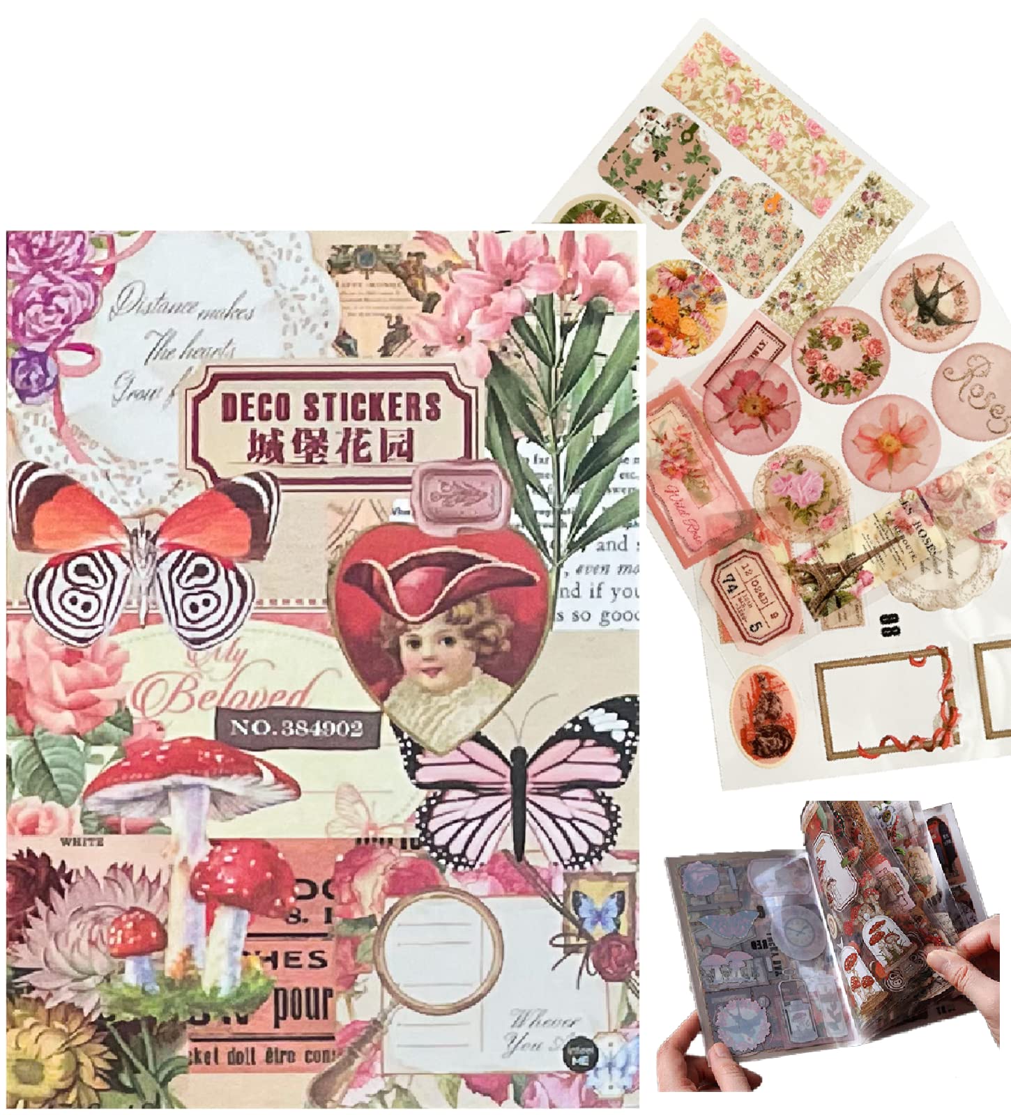 コラージュジャーナル*『』 Amazon.co.jp: 346枚 コラージュ ボックスセット, BetterJonny