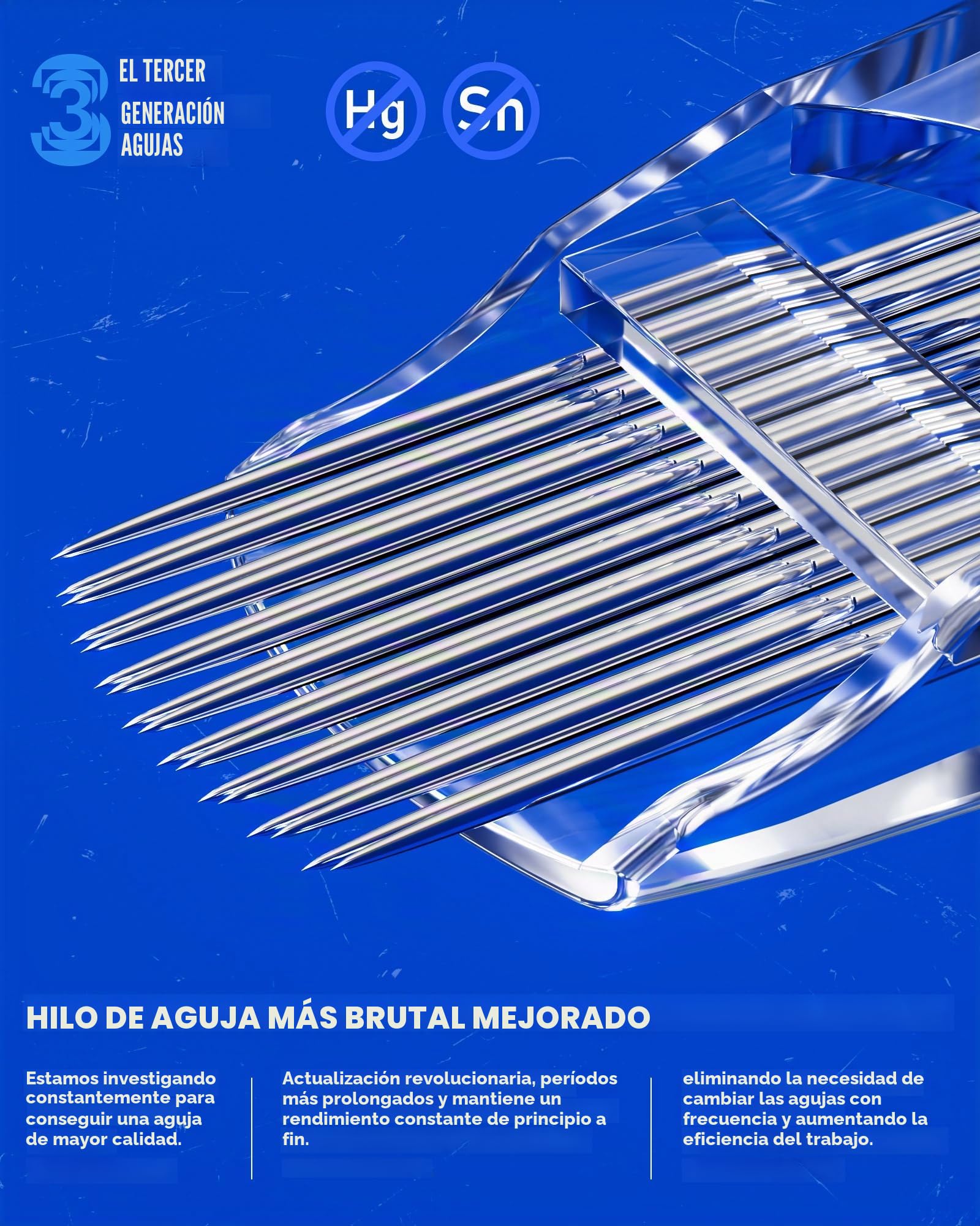 CNC Juego de agujas de tatuaje, 200 unidades, agujas surtidas con membrana RL RS RM, cartuchos mixtos para suministros de tatuaje EN04B-200KIT-A